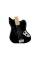 Бас-гитара  SQUIER AFFINITY SERIES JAGUAR BASS MN BLACK
