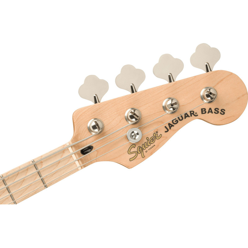 Бас-гитара  SQUIER AFFINITY SERIES JAGUAR BASS MN BLACK