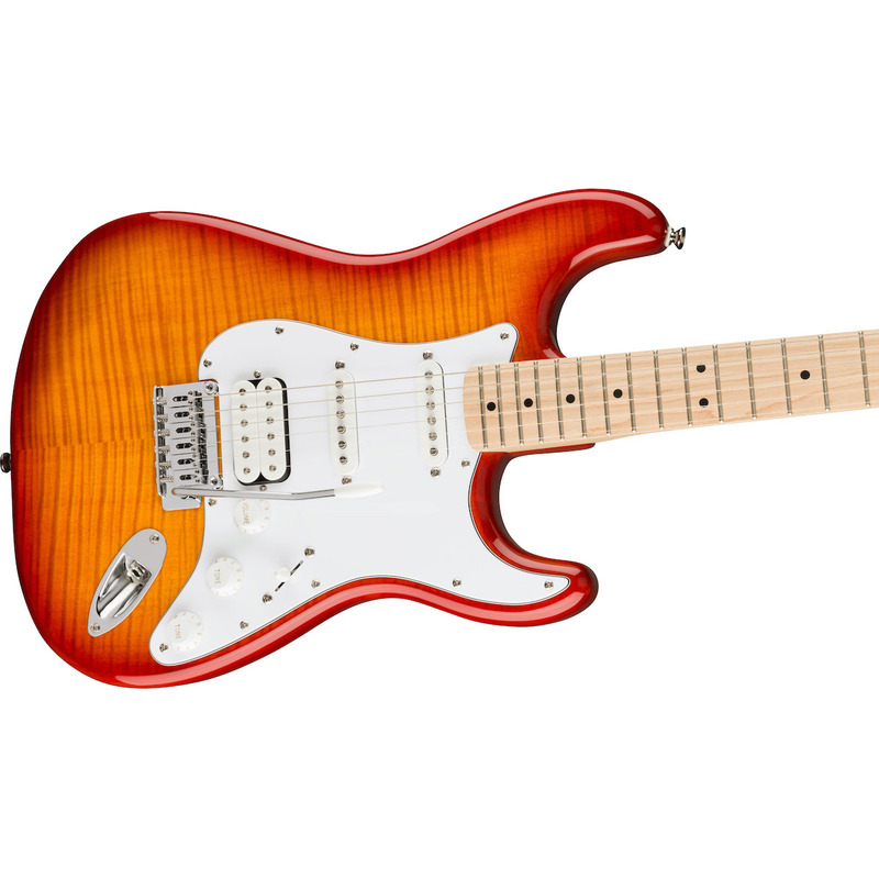 Электрогитара SQUIER AFFINITY SERIES STRATOCASTER HSS MN SIENNA SUNBURST