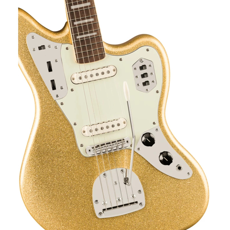 Електрогітара Squier By Fender LIMITED EDITION CLASSIC VIBE '70S JAGUAR MATCHING HEADSTOCK GOLD SPARKLE