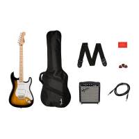Гитарный набор Гітарний набір з електрогітарою SQUIER SONIC STRATOCASTER PACK MN 2-COLOR SUNBURST