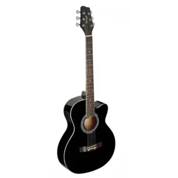Электроакустическая гитара STAGG G SA20ACE BLK