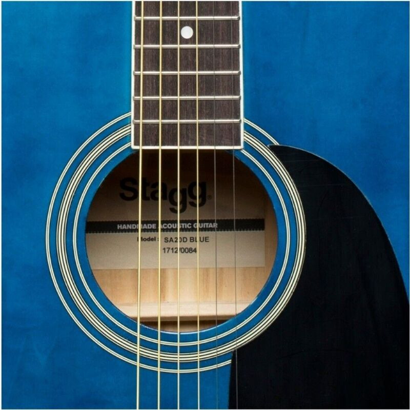 Акустическая гитара STAGG G SA20D BLUE