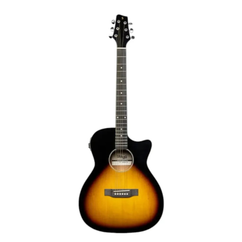 Электроакустическая гитара STAGG G SA35 ACE-VS