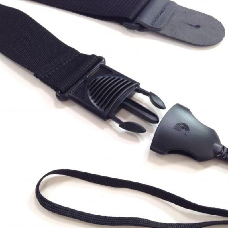 Ремень для гитары D'ADDARIO ACOUSTIC QUICK RELEASE POLYPRO GUITAR STRAP (BLACK)