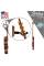 Настенное крепление для гитары String Swing USA CC01K-BW Wall Mount Guitar Hangers 