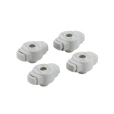 Фиксатор тарелки TAMA QC8-B4 GRAY (4 шт.)