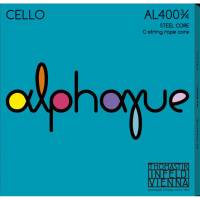Струны для виолончели Thomastik-Infeld Alphyue AL400 3/4 Steel Core C-String Rope Core Medium Tension