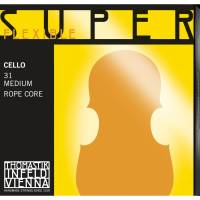 Струны для виолончели Thomastik-Infeld 31 Superflexible Rope Core 4/4 Medium Tension