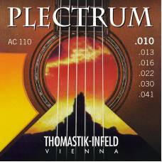 Струны для акустической гитары Thomastik-Infeld AC110 Plectrum Extra Light Acoustic Guitar Strings 10/41