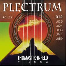 Струны для акустической гитары Thomastik-Infeld AC112 Plectrum Medium Light 12/59