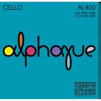 Струны для виолончели Thomastik-Infeld AL400 4/4 Alphayue A+D Steel Core G+C Rope Core Medium Tension