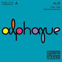 Струна Thomastik-Infeld AL41 Alphayue 4/4 Steel Core Hydronalium Wound A Medium Tension