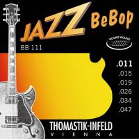 Струны для электрогитары Thomastik-Infeld BB111 Jazz BeBop Extra Light 11/47