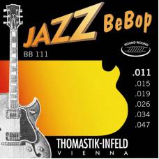 Струны для электрогитары Thomastik-Infeld BB111 Jazz BeBop Extra Light 11/47