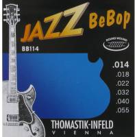 Струны для электрогитары Thomastik-Infeld BB114 Jazz BeBop Medium 14/55