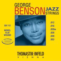 Струны для электрогитары Thomastik-Infeld GB112 George Benson Jazz Medium Light 12/53