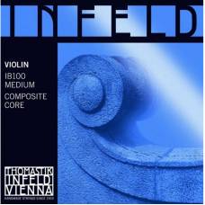 Струны для скрипки Thomastik-Infeld IB100 Infeld Blue Composite Core 4/4 Medium Tension