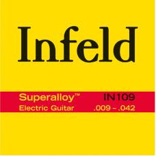 Струны для электрогитары Thomastik-Infeld IN109 Infeld Superalloy Light 9/42
