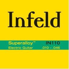 Струны для электрогитары Thomastik-Infeld IN110 Infeld Superalloy Medium Light 10/46