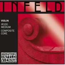 Струны для скрипки Thomastik-Infeld IR100 Infeld Red Composite Core 4/4 Medium Tension