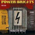 Струни для електрогітари Thomastik-Infeld PB108 Power-Brights Regular Bottom Light 8/40