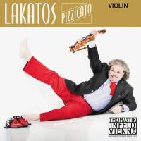 Струна Thomastik-Infeld RL02 Lakatos Pizzicato Steel Core Chromium Wound 4/4 A Medium Tension