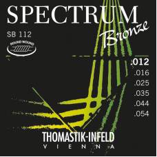 Струны для акустической гитары Thomastik-Infeld SB112 Spectrum Bronze Medium Light 12/54