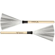 Барабанные щетки Vater Wood Handle Wire Brush