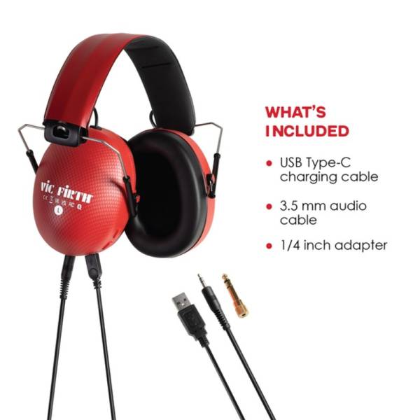 Наушники звукоизоляционные Vic Firth VXHP0012 Bluetooth Isolation Headphones