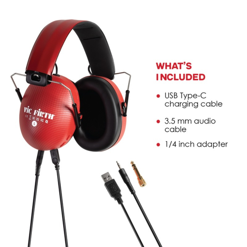 Наушники звукоизоляционные Vic Firth VXHP0012 Bluetooth Isolation Headphones