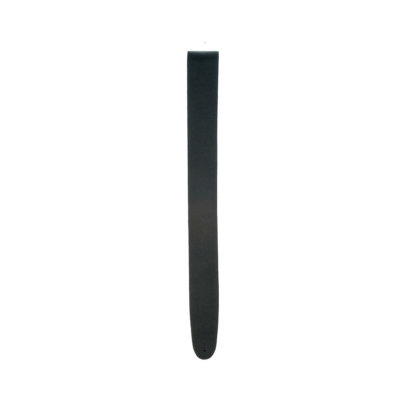 Ремень для гитары D'ADDARIO 25BL00 BASIC LEATHER GUITAR STRAP (BLACK)