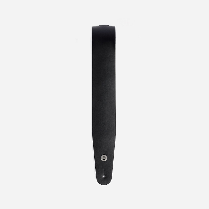Ремень для гитары D'ADDARIO 25L00-DX DELUXE LEATHER GUITAR STRAP (BLACK)