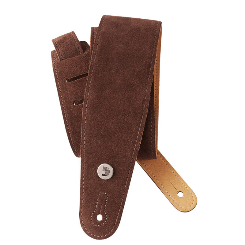 Ремень для гитары D'ADDARIO 25SS01-DX Suede Guitar Strap (Cognac)