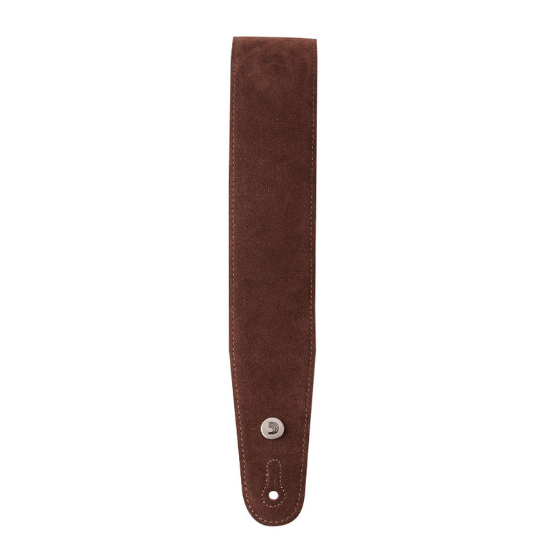 Ремень для гитары D'ADDARIO 25SS01-DX Suede Guitar Strap (Cognac)