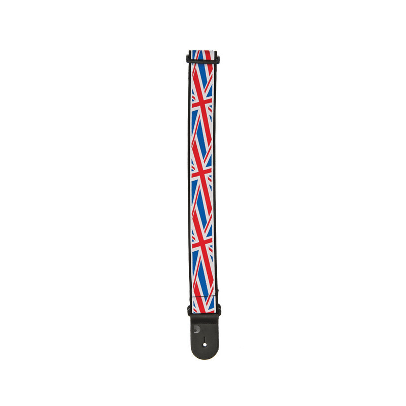 Ремень для гитары D'ADDARIO 50A11 NYLON WOVEN GUITAR STRAP (UNION JACK)