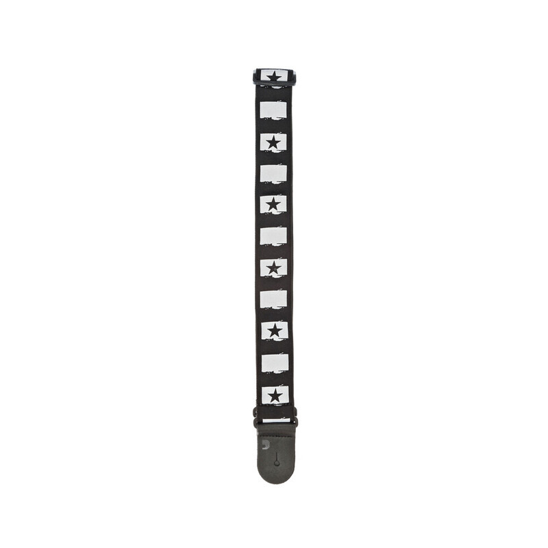 Ремінь для гітари D'ADDARIO 50C01 NYLON WOVEN GUITAR STRAP (ROCK STAR)