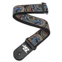 Ремень для гитары D'ADDARIO JOE SATRANI WOVEN GUITAR STRAP (Snakes Mosaic)