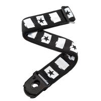 Ремень для гитары D'ADDARIO PLANET LOCK GUITAR STRAP (ROCKSTAR)