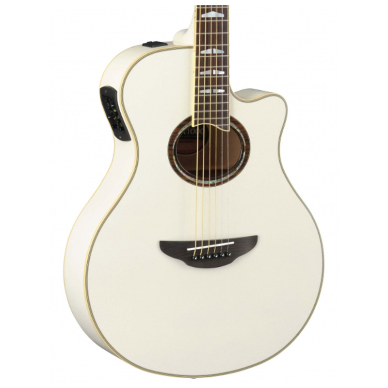 Електроакустична гітара YAMAHA APX1000 (Pearl White)