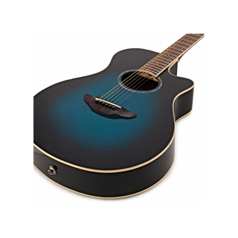 Акустическая гитара YamahaAPX600 (Oriental Blue Burst)