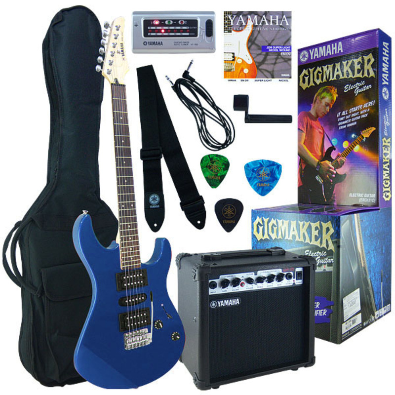 Гітарний набір YAMAHA GIGMAKER ERG121 GPII (Metallic Blue)