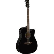 Электроакустическая гитара YAMAHA FGX800C (BLACK)