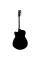 Акустическая гитара YAMAHA FS100C (Black)