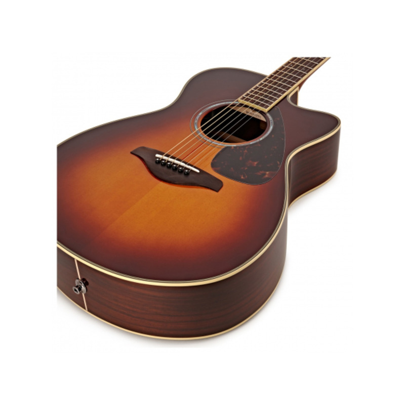 Электроакустическая гитара YAMAHA FSX830C (Brown Sunburst)