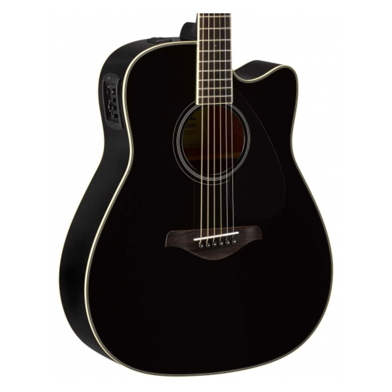 Акустическая гитара YAMAHA FGX820C (Black)