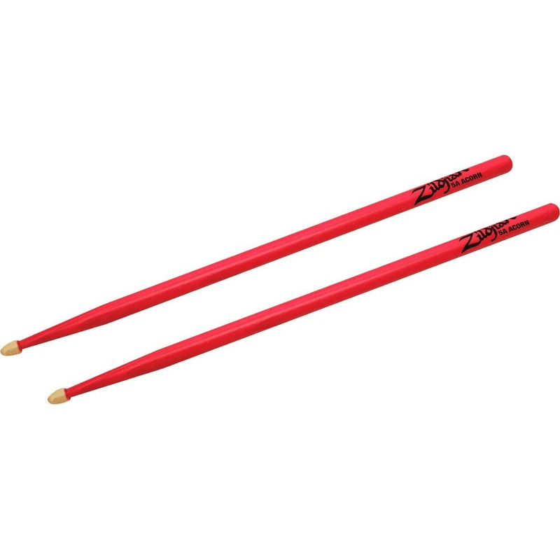 Барабанні палички Zildjian Z5AACDGP 5A Acorn Neon Pink Drumsticks