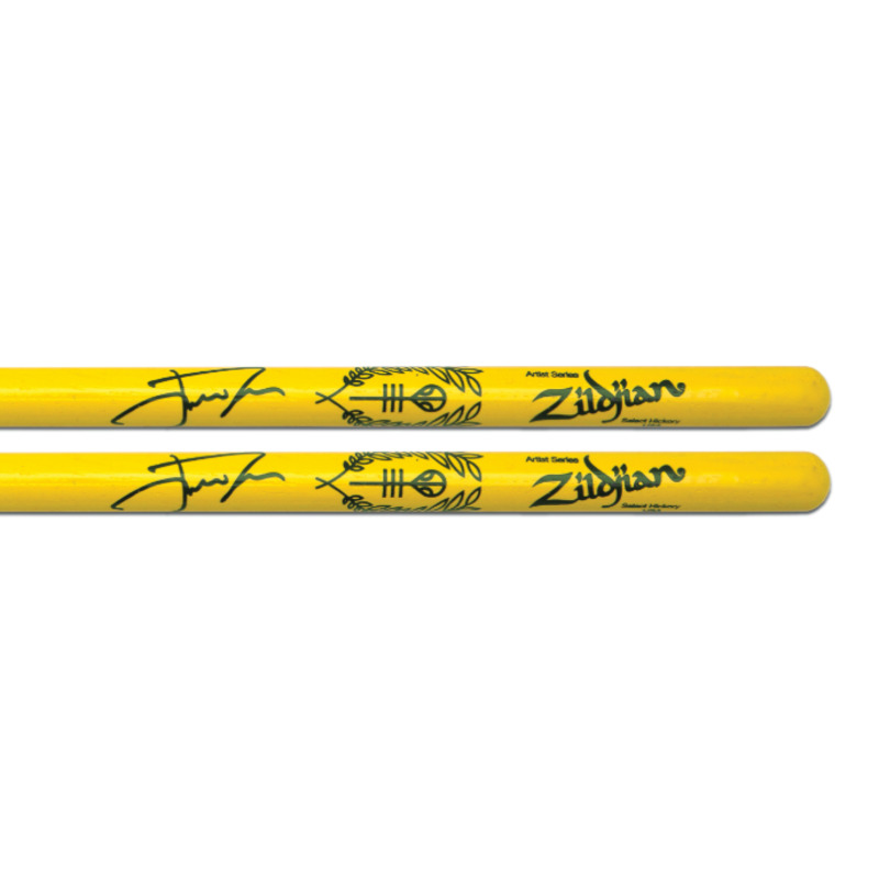Барабанные палочки Zildjian ZASJD2 Josh Dun Artist Series Drumsticks Yellow